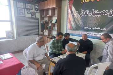  خدمت‌رسانی سلامت در نماز جمعه خشکبیجار
